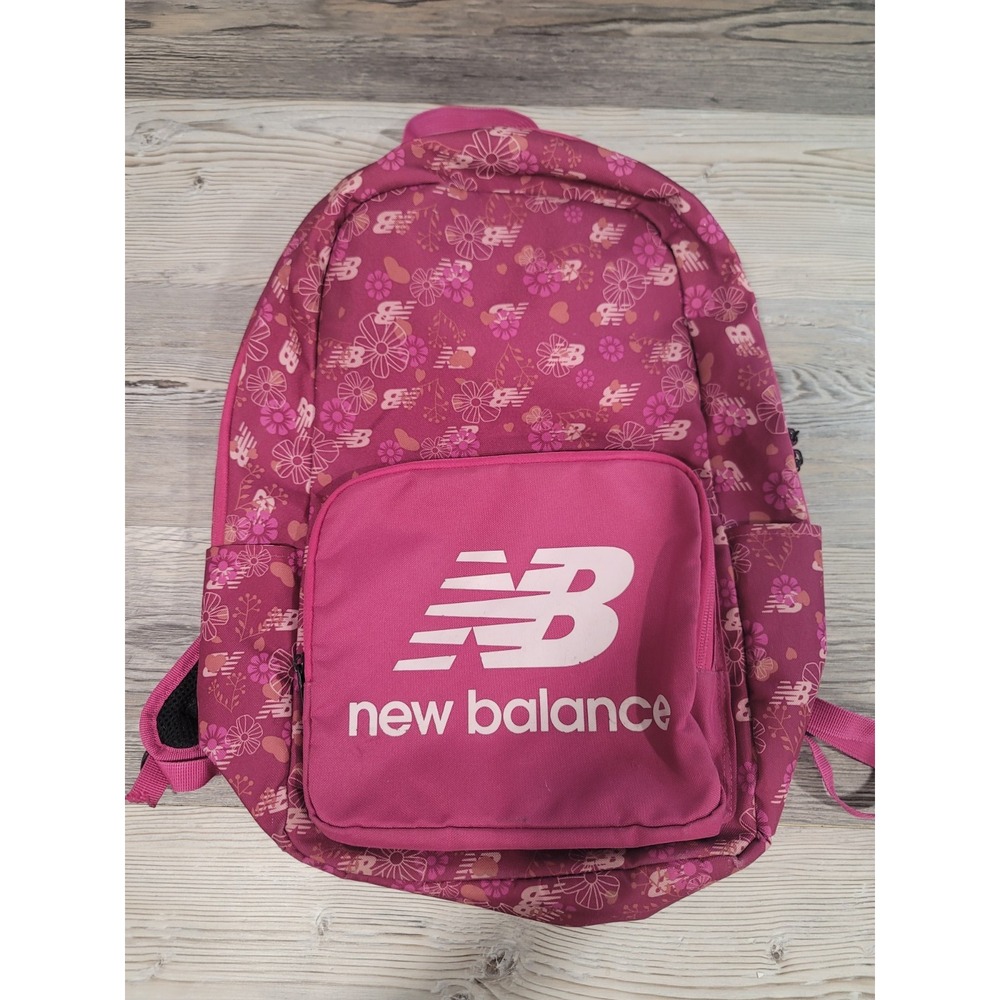 Backpack New balance pink backpack good shape one strap is cut short